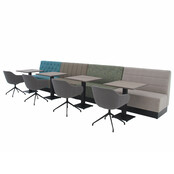 Wandbank Maestro stof Smile