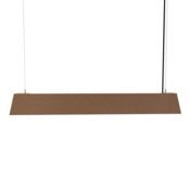 Mute akoestische hanglamp Copper