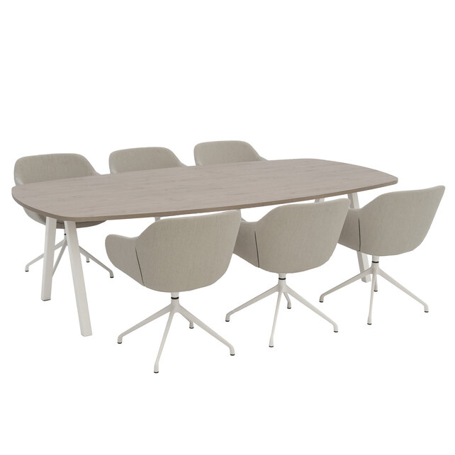 Vergadertafel LAB Deens ovaal