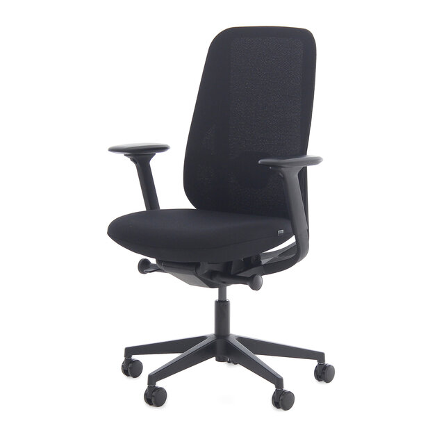 Bureaustoel Deasc. Stelvio | black  NEN-EN1335