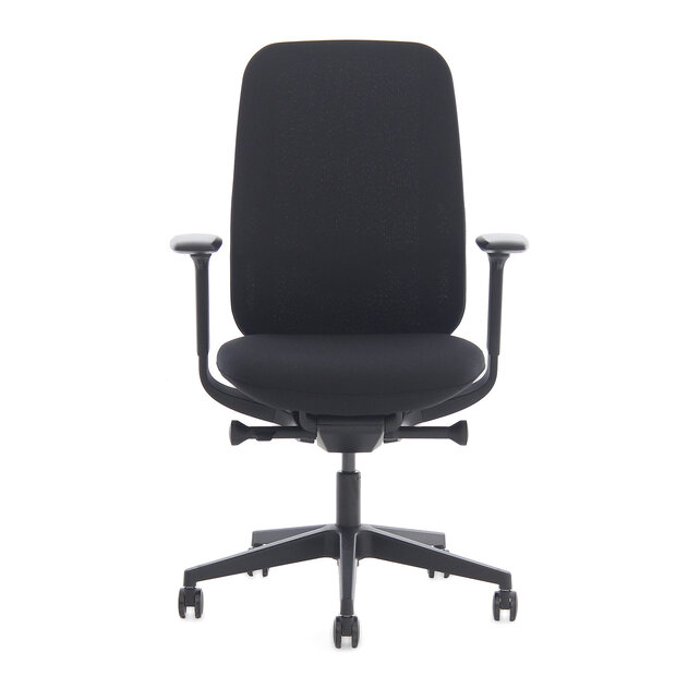 Bureaustoel Deasc. Stelvio | black  NEN-EN1335