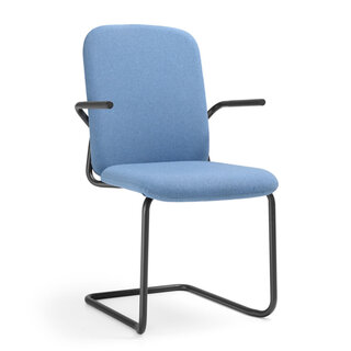 Vergaderstoel Hens sledeframe