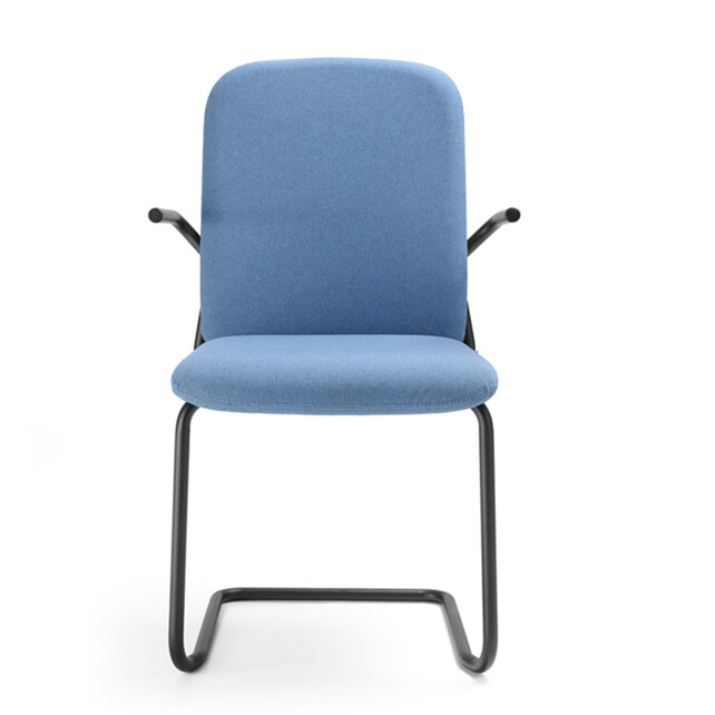 Vergaderstoel Hens sledeframe