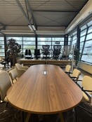 Grote vergadertafel LAB Mr Big American Walnut Grote vergadertafel LAB Mr Big American Walnut