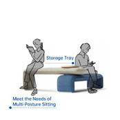 Hoek zitbank Elepante series