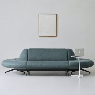 Modulaire bank Cookie ovaal