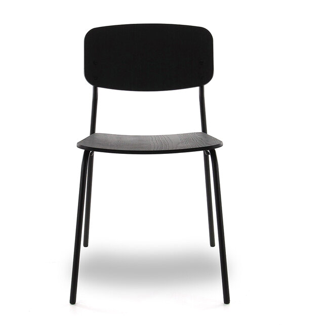 Houten kantinestoel BB04