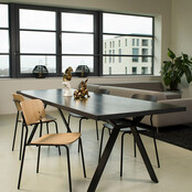 Houten kantinestoel BB04