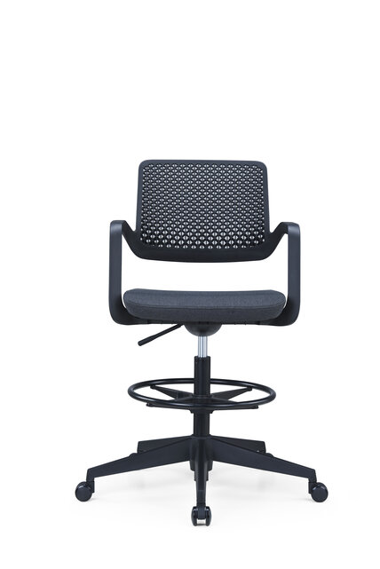 Hoge bureaustoel met voetensteun Scale