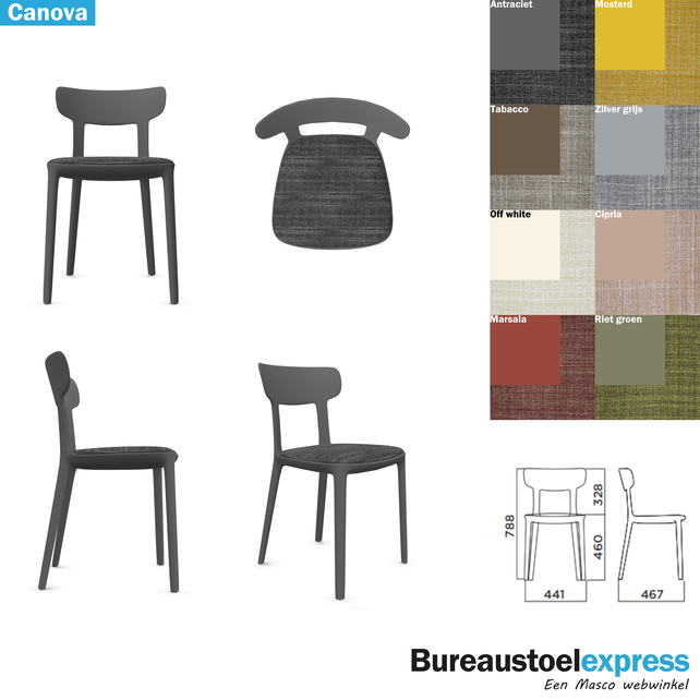 Kantinestoel Canova