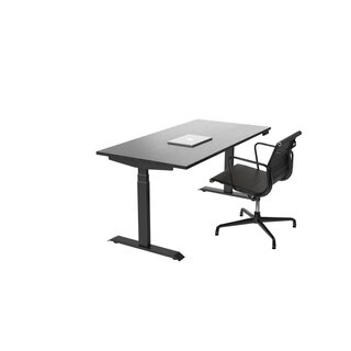 Zit-sta bureau MY Workplace Basic | zwart frame