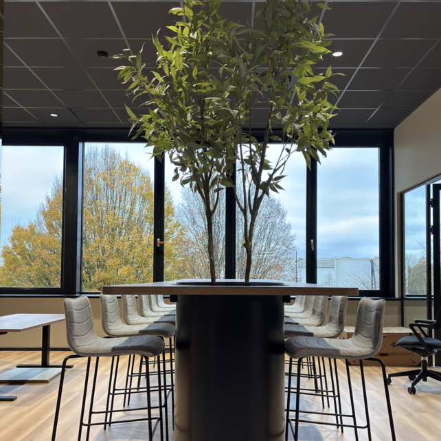 Vergadertafel Botaniq high