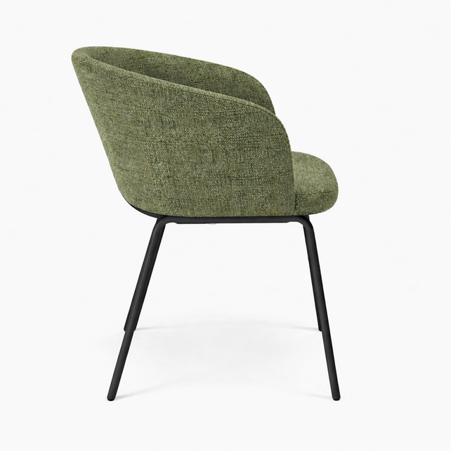 Vergaderstoel Leaf | zwart frame