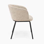 Vergaderstoel Leaf | zwart frame