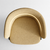 Vergaderstoel Leaf | wit frame