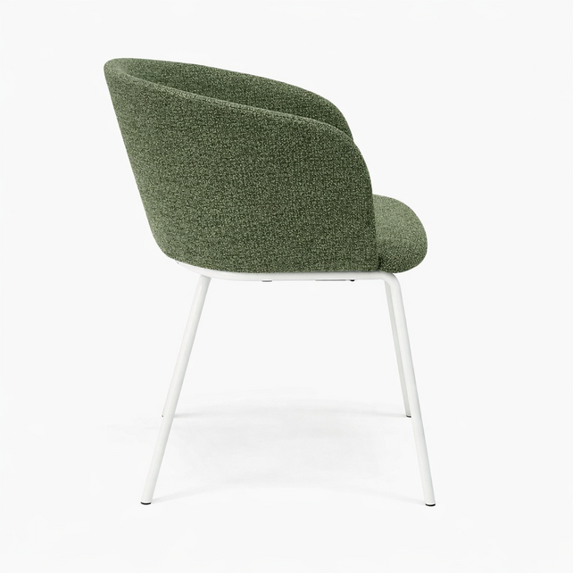 Vergaderstoel Leaf | wit frame