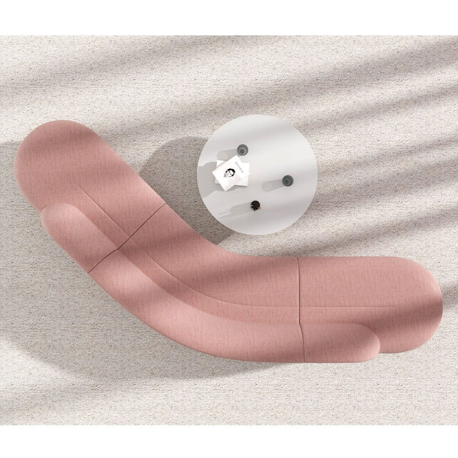 Modulaire bank Cookie (ovaal)