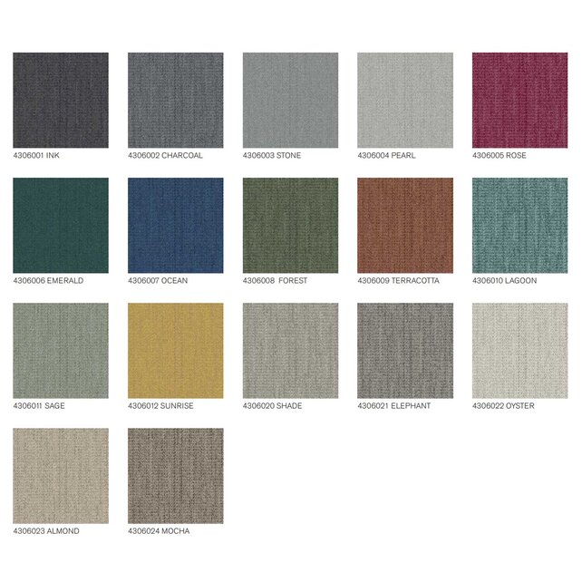 Tapijttegel Interface Woven Gradience WG100 & WG200