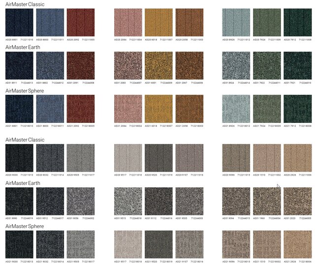 Tapijttegel Desso Airmaster Classic, Earth & Sphere