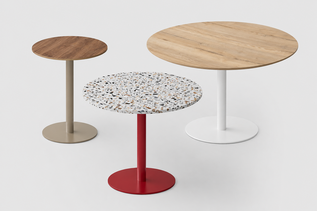 Ronde kantinetafel Loop