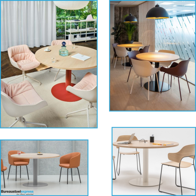 Ronde kantinetafel Loop