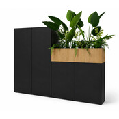 Kantoorkast met plantenbak Flora