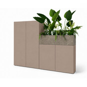 Kantoorkast met plantenbak Flora