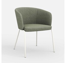 Vergaderstoel Leaf | wit frame