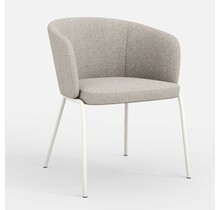Vergaderstoel Leaf | wit frame
