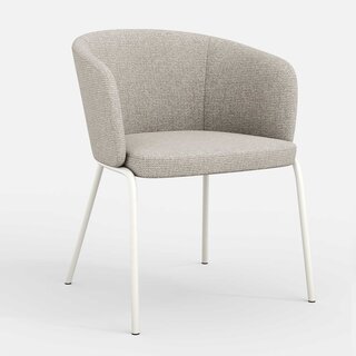 Vergaderstoel Leaf | wit frame