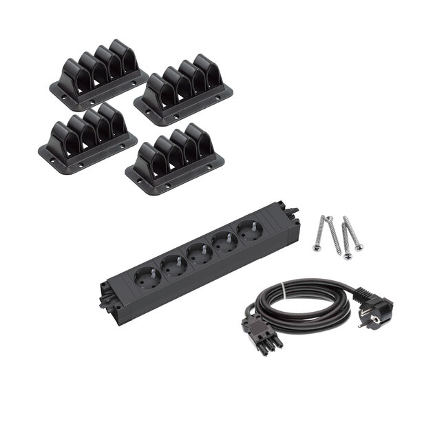 Kabelmanagement set Basis
