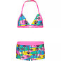 Just Beach Bikini met shorts (tropical palms)