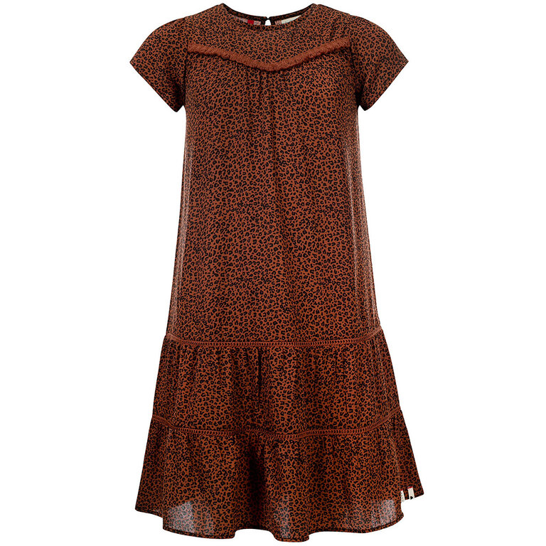 Jurk (mini leopard)