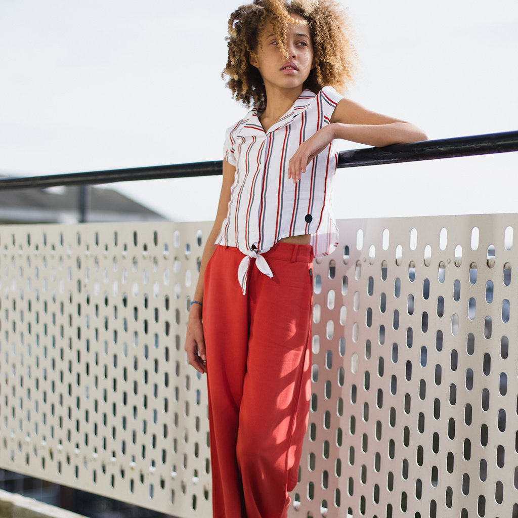 Blouse Milana (white stripe)
