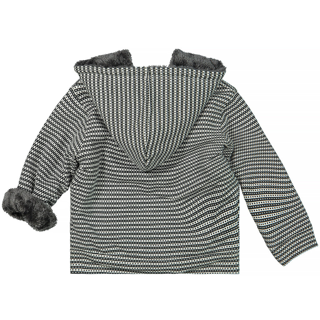 Buitenvestje Love (grey/off-white)