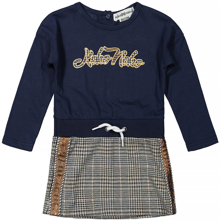 Jurk (navy/grey)