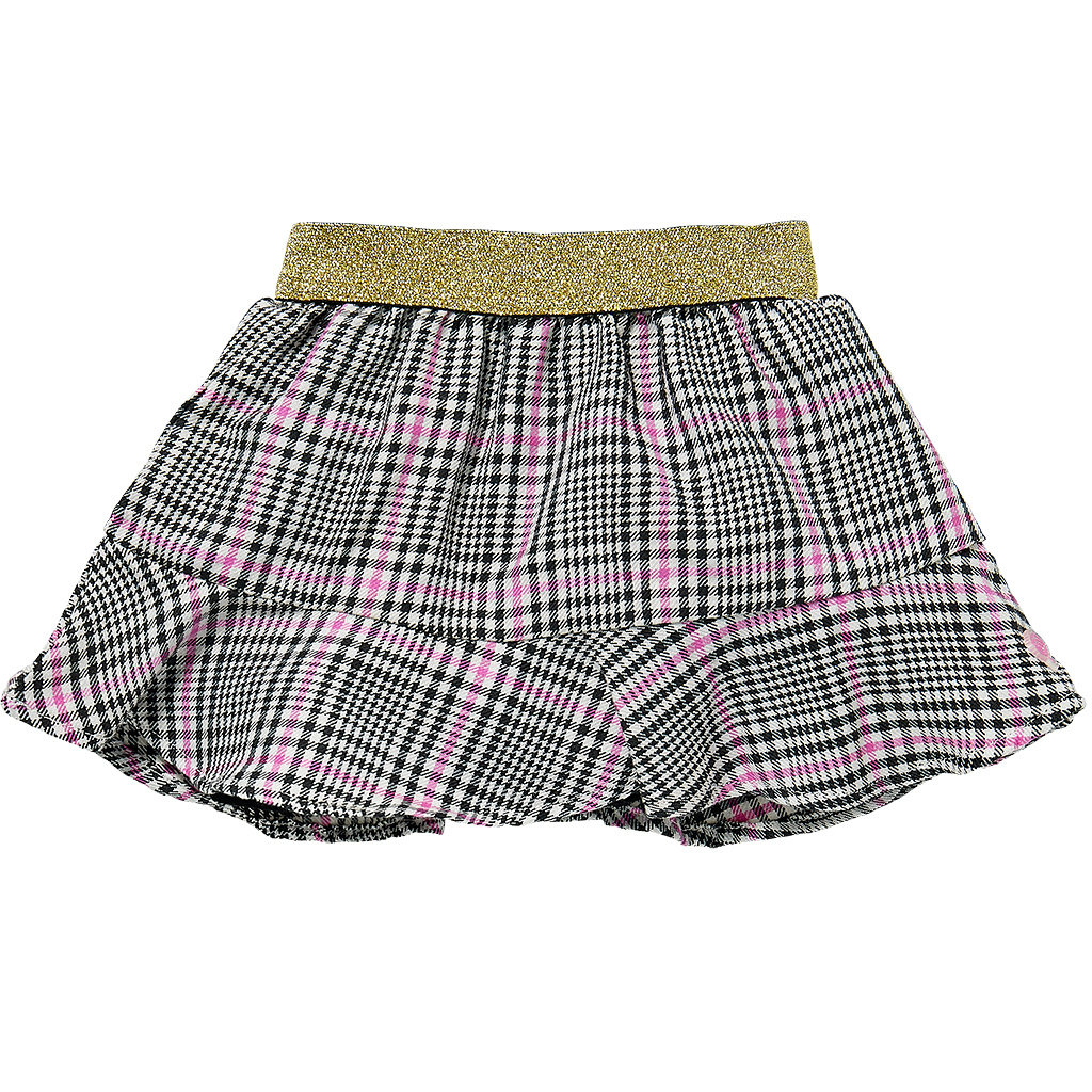 Rokje Lizette (pink candy check)