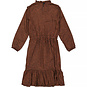 LEVV Jurk Ranomi (brown choco dot)