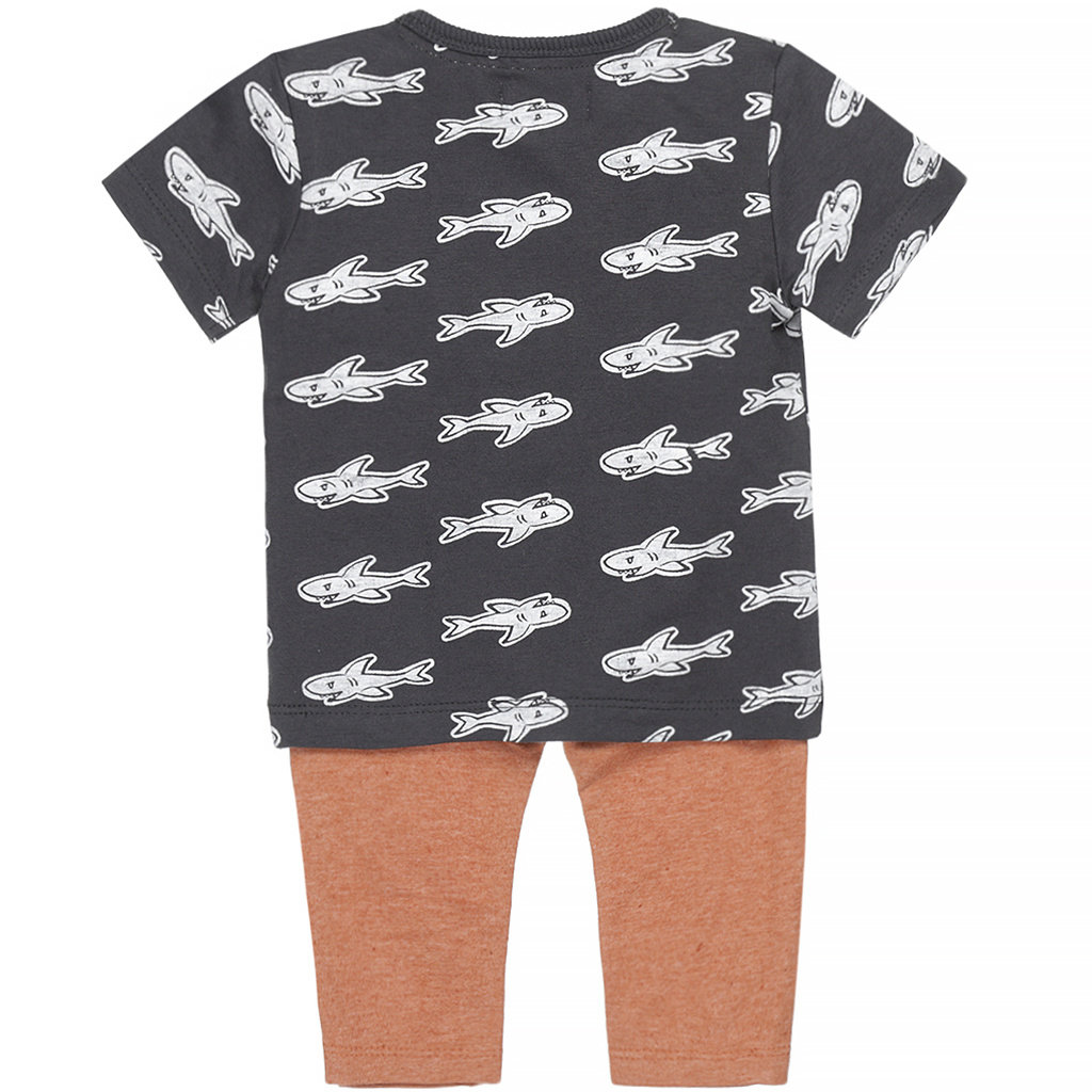 Tweedelig setje Pirates (grey)