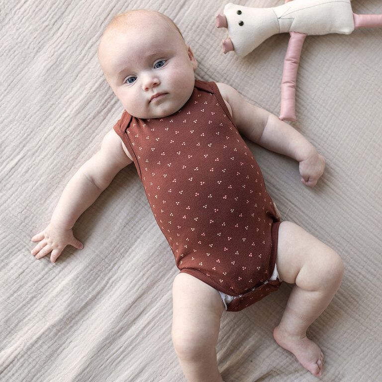 Rompertje Maud (brown choco dot)