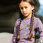 Quapi Jurk Kayna (brown choco check)