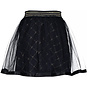 Le Chic Rokje Taylor logo check petticoat (blue navy)