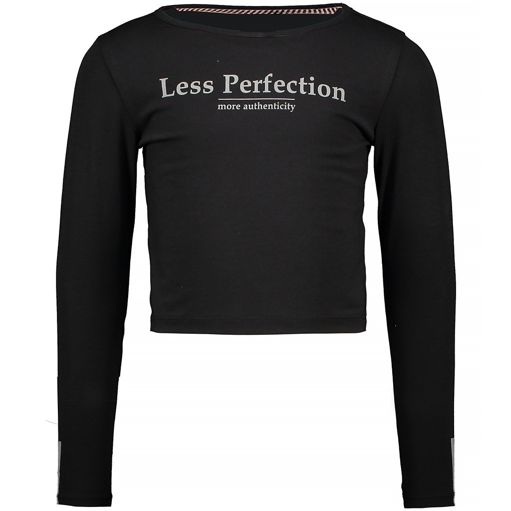 Sportieve crop top (black)
