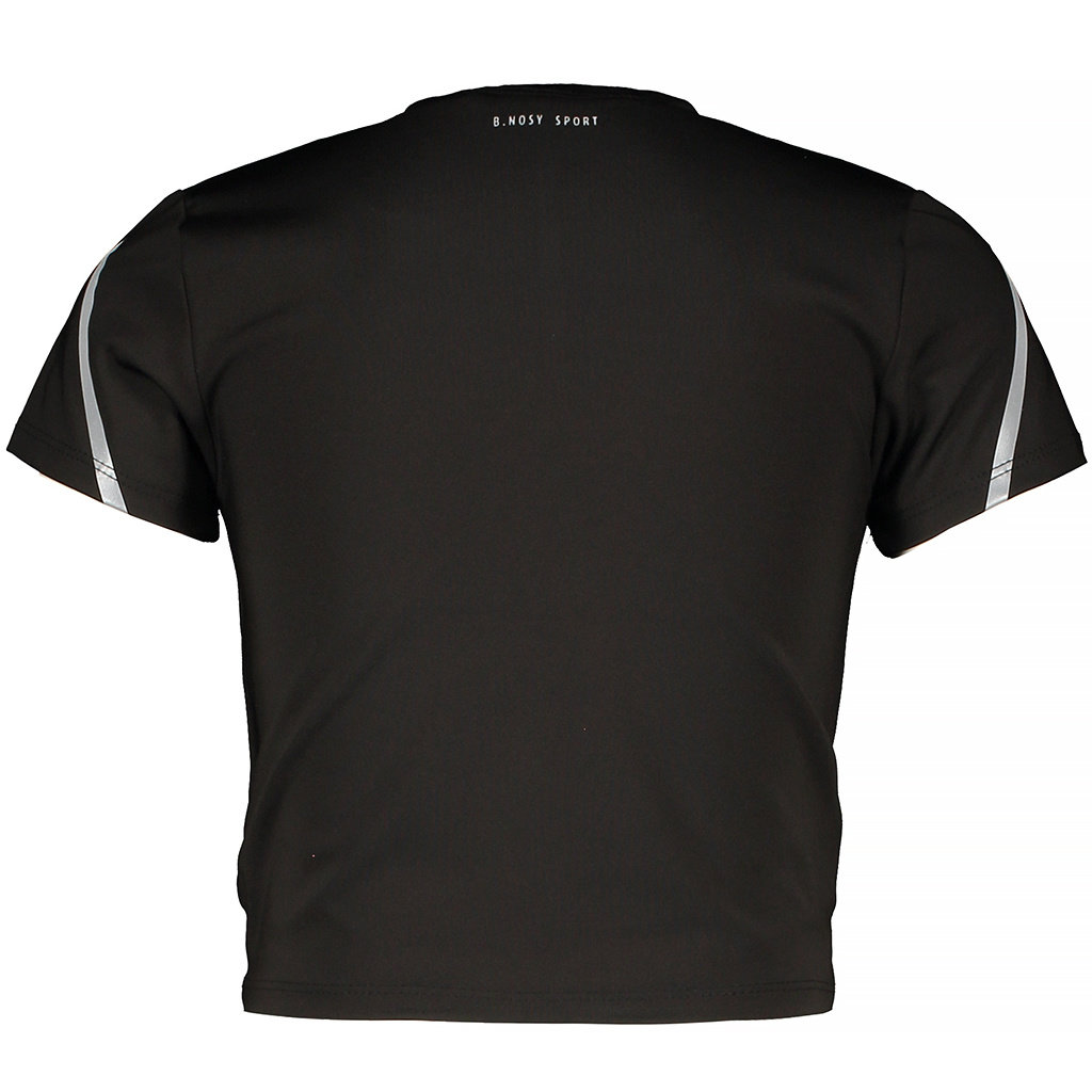 Sportieve crop top (black)