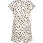 Daily7 Jurk plisse flower (off-white)