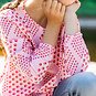 Quapi Blouse Mare (coral pink dot)