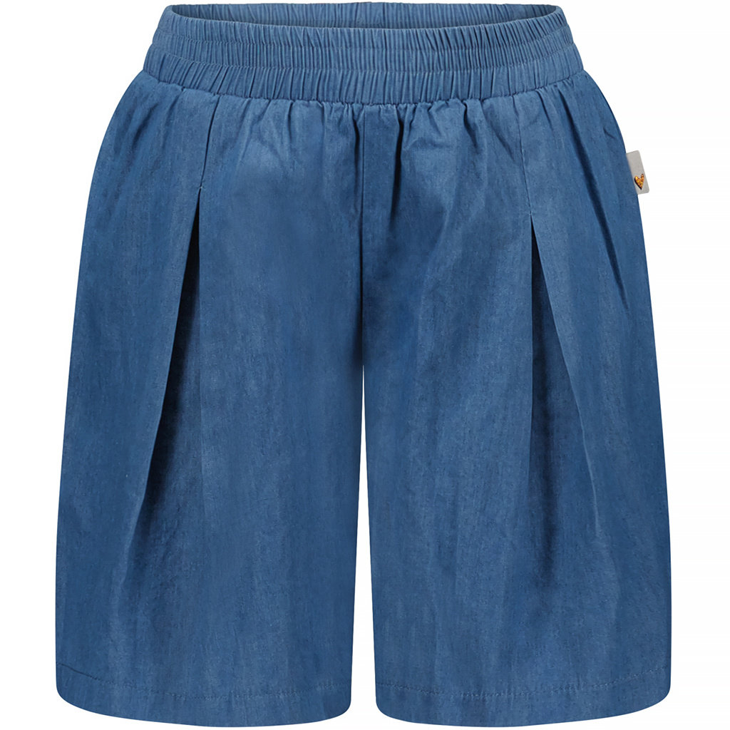 Broek-rokje skort denim (soft blue)