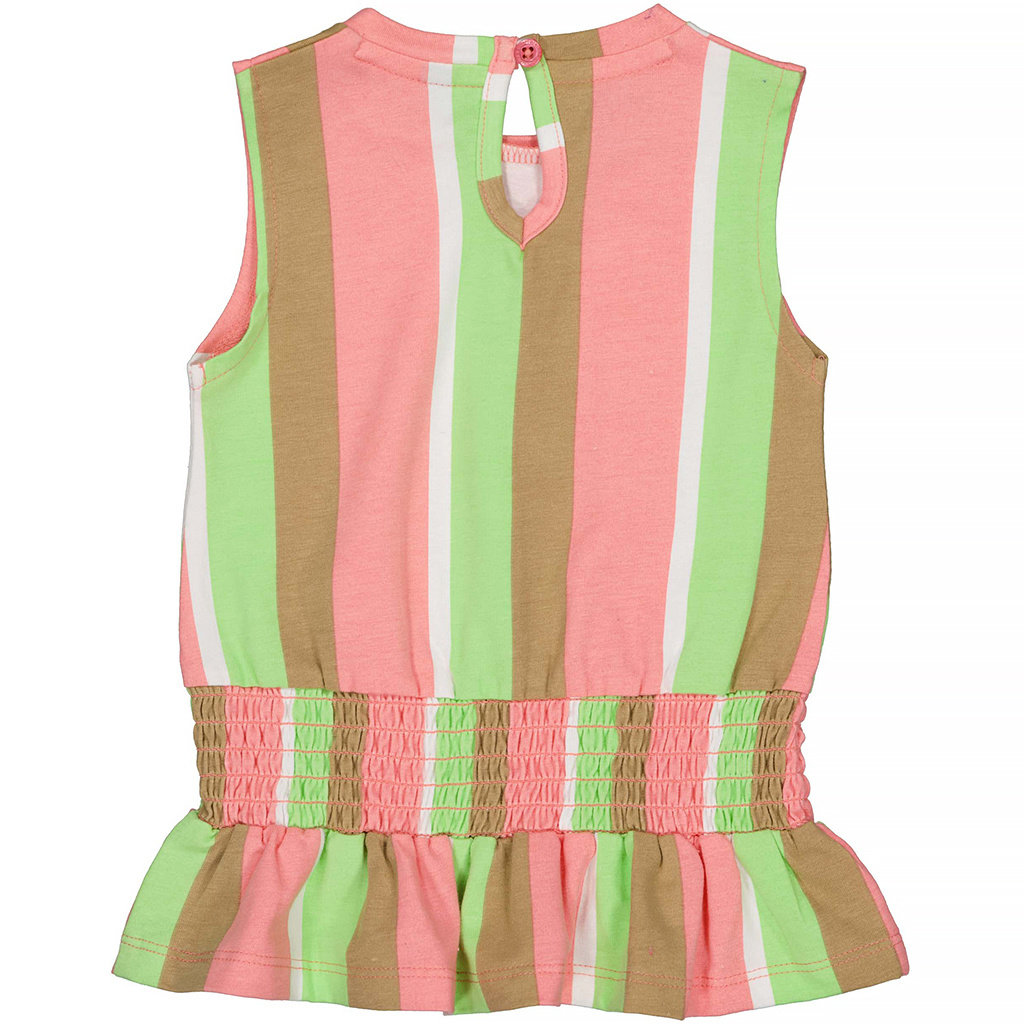 Singlet Nienke (pink poppy stripe)
