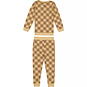 Quapi Pyjama Puck (brown soft check)
