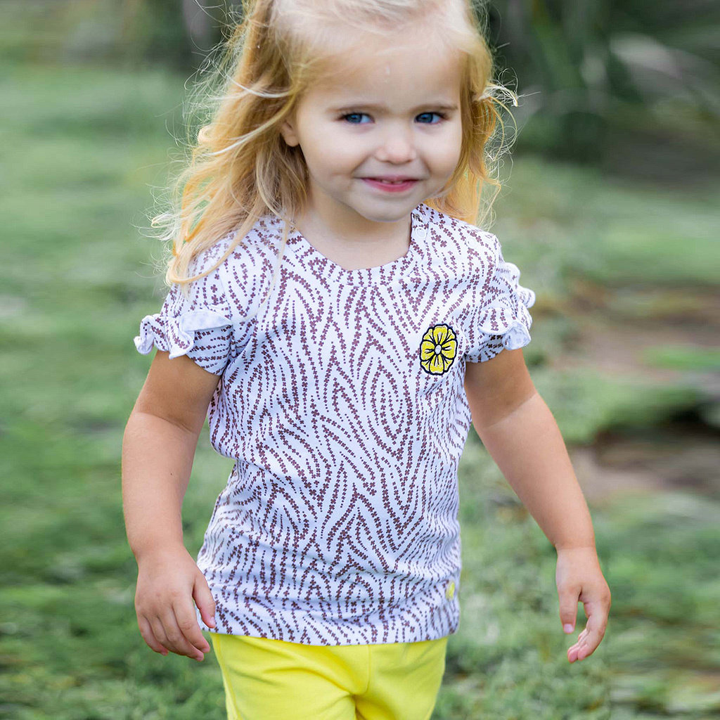 Kort broekje Nuria (yellow bright)